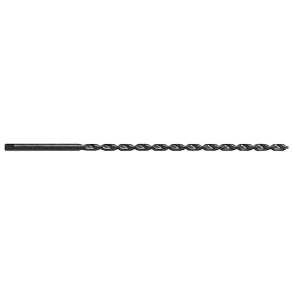 Extra Length Parabolic Cobalt Drill W/ Black Oxide - 1/2in